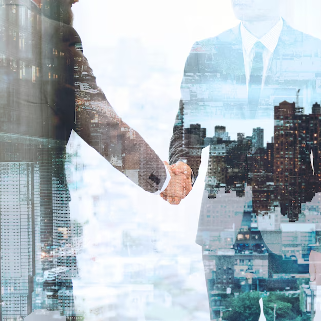 Corporate Business Handshake